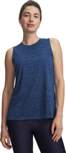 Under Armour Tech Tank Twist Aegean Blue Aegean Blue X small