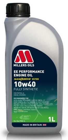 Motorolje MILLERS EE PERFORMANCE 10W40 1L