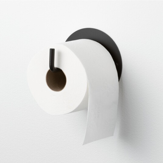 Naga Toiletrulle Holder Sort Naga Toiletrulle Holder Sort