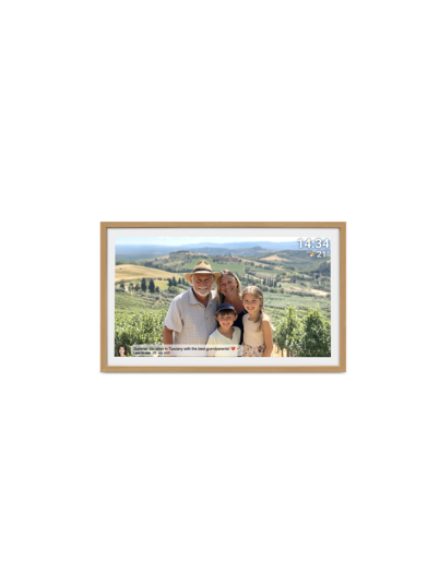 Denver Frameo Fotoramme 31,5" Touchscreen Wi-Fi i Lys Tre 32 GB Denver Frameo Fotoramme 31,5" Touchscreen Wi-Fi i Lys Tre 32 GB
