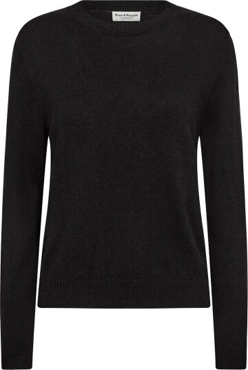 Bruun & Stengade Bs Brunhild Regular Fit Knitwear Black XS