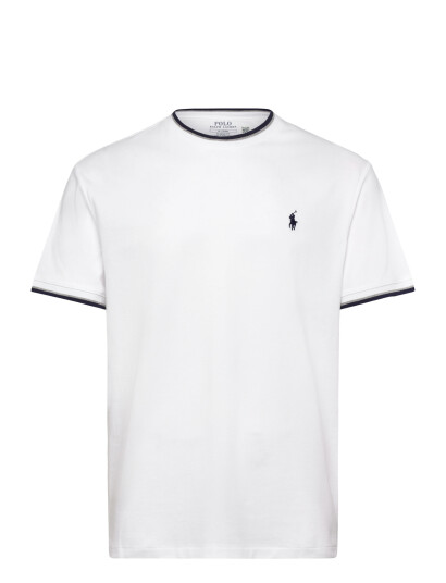 Polo Ralph Lauren Classic Fit Stretch Mesh T Shirt   White   XL