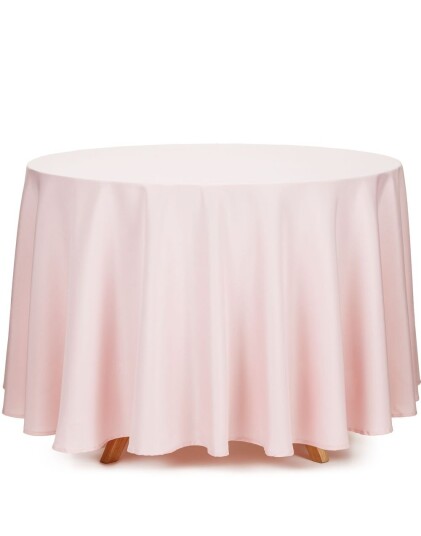 Rosa Rund Bordduk 230 cm