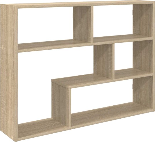 vidaXL Vegghylle Veggmontert Sonoma eik 95 x 20 x 69,5 cm