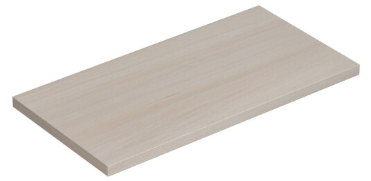 Dansani Calidris Benkeplate B40-240xh3xd41cm Hvit eik / 80cm