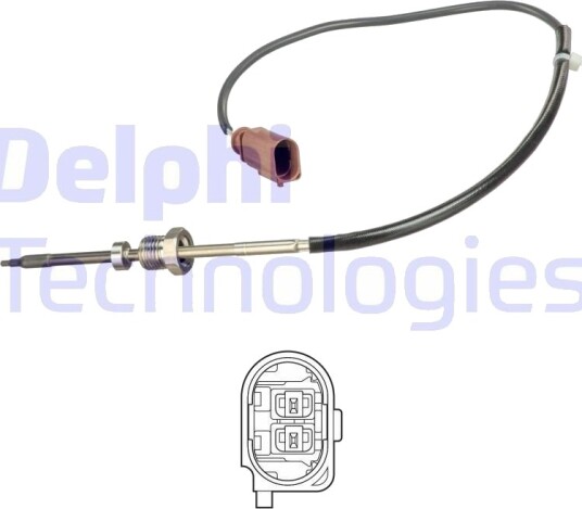 Sensor, eksostemperatur DELPHI TS30259