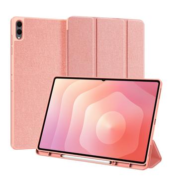 Dux Ducis Samsung Galaxy Tab S11 Ultra Domo Tri-Fold Smart Folio-etui Rosa Dux Ducis Samsung Galaxy Tab S11 Ultra Domo Tri-Fold Smart Folio-etui Rosa