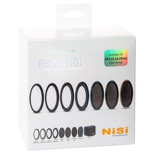 NiSi Filter Swift System FS ND Kit (8+64+1000) 40.5-49mm
