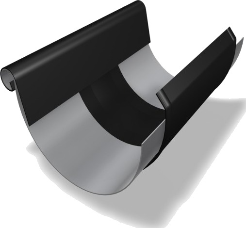 Prefa ekspansjonsstykke mx-perle og åpning, 280 mm, svart Prefa ekspansjonsstykke mx-perle og åpning, 280 mm, svart