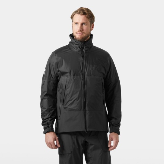 Helly Hansen Unisex Ægir Midlayer Jacket Svart M