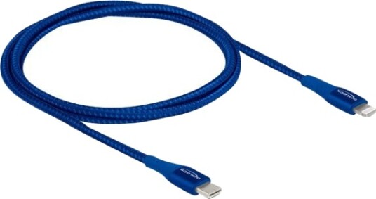 Delock Lightning-Kabel Usb-C Hann Til Lightning Hann 1 M Blå