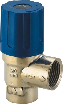 Frese 3/4" Sikkerhetsventil 8 bar for Vannsystemer