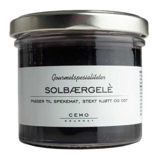 Cemo - Gourmet solbærgelè 113g Cemo - Gourmet solbærgelè 113g