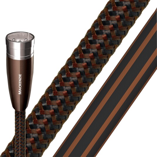 AudioQuest Mackenzie (XLR) Signalkabel  Brun