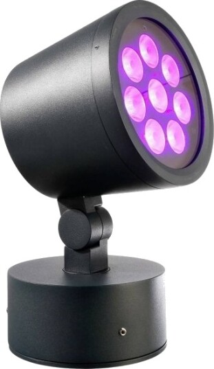 Deko Light Colt Påbygningslys Led Rgb Innebygd Led 25 W Energiklasse F A   G Rgb Kaldhvit Svart/Grå