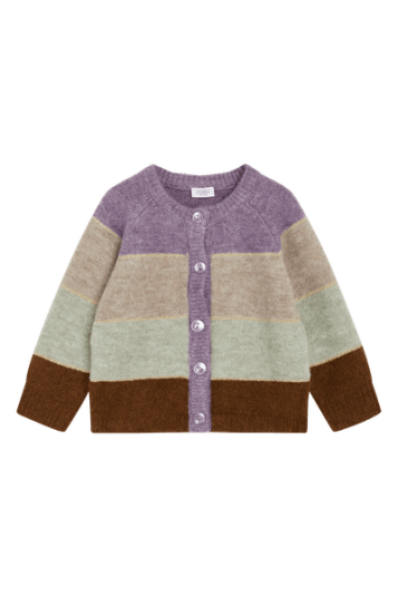 Hust And Claire Hust & Claire Charlotte cardigan dark plum 104