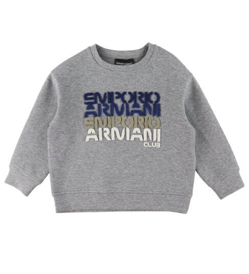 Giorgio Armani Emporio Armani Genser Grå Melert m. Tekst Emporio Armani 10 år 140 Genser