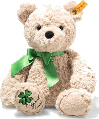 Steiff | Jimmy Teddy Bear – Good Luck | Beige | 30 cm