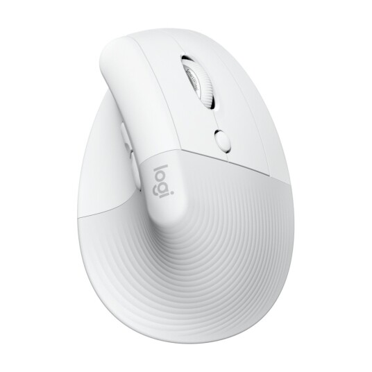 Logitech Lift Høyrehendt Ergonomisk Vertikal Mus Off-white 4000 dpi Trådløs Logitech Lift Høyrehendt Ergonomisk Vertikal Mus Off-white 4000 dpi Trådløs