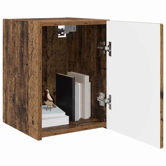 TV Veggskap Gamle tre 30 x 31 x 40 cm Konstruert tre