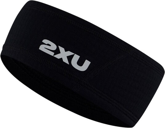 2XU Ignition Hyper Haptic Headband U Pannebånd Black/Silver Reflective ONE SIZE 2XU Ignition Hyper Haptic Headband U Pannebånd Black/Silver Reflective ONE SIZE