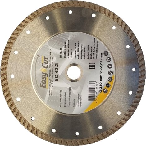 Diamantkappeskive Cedima Ec-42.2 115X22,23X2,2Mm