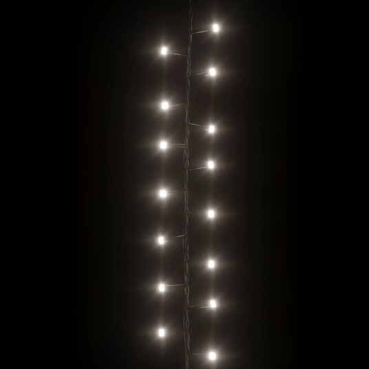 vidaXL LED-strenglys med 3000 lysdioder kaldhvit 65 m PVC vidaXL LED-strenglys med 3000 lysdioder kaldhvit 65 m PVC