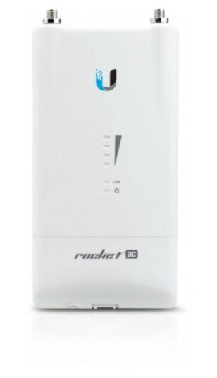 Ubiquiti Rocket R5AC-Lite Wi-Fi Aksesspunkt 5GHz 450 Mbps Hvit Ubiquiti Rocket R5AC-Lite Wi-Fi Aksesspunkt 5GHz 450 Mbps Hvit