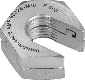 Amf Snabbmutter 6332s Fz M20 Utan Fläns Amf Snabbmutter 6332s Fz M20 Utan Fläns