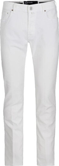 Jacob Cohën Herre Jeans Hvit W32,