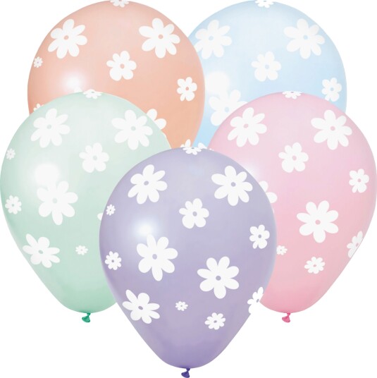 Globos Europe Ballonger Daisies 6-pakning 7159