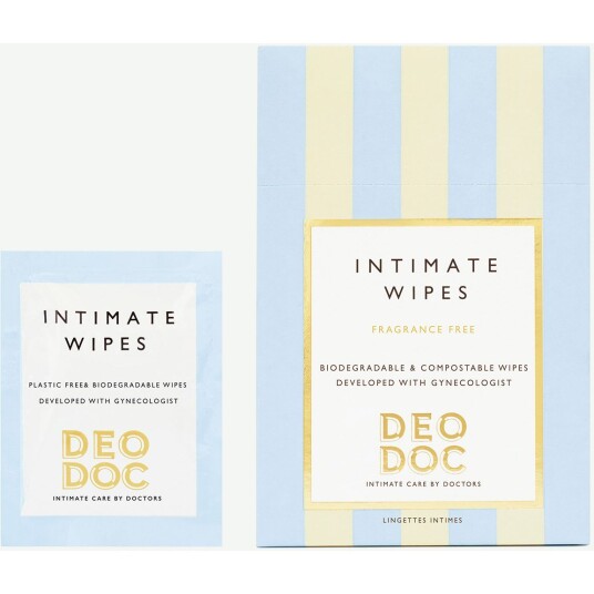 DeoDoc Intimate wipes - Fragrance free 10 stk DeoDoc Intimate wipes - Fragrance free 10 stk