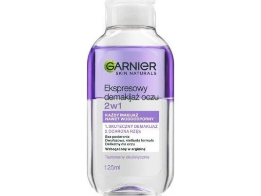 Garnier Skin Naturals Øyesminkefjerner 2 I 1 Øyesminkefjerner 125Ml Garnier Skin Naturals Øyesminkefjerner 2 I 1 Øyesminkefjerner 125Ml