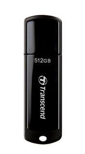 Transcend JetFlash 700 - USB-flashstasjon - 512 GB Transcend JetFlash 700 - USB-flashstasjon - 512 GB