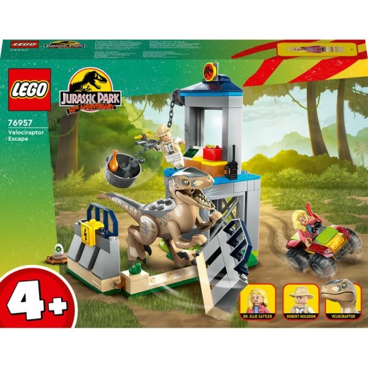 LEGO Jurassic World 76957 Velociraptor på rømmen