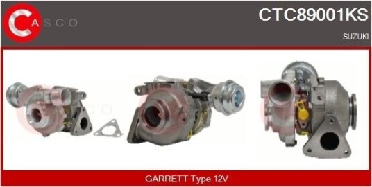 Turbolader CASCO CTC89001KS