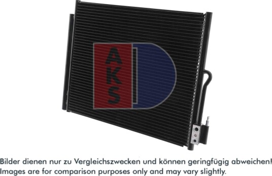 AKS DASIS 152045N Kondensator, klimaanlegg