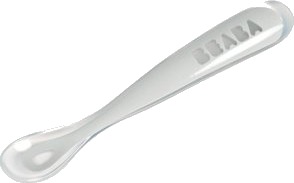 BEABA Ergonomisk babyskje av silikon 1. alder grå BEABA Ergonomisk babyskje av silikon 1. alder grå