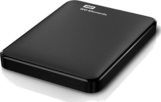 WD Elements 2 TB Ekstern Harddisk med USB 3.0 - Sort WD Elements 2 TB Ekstern Harddisk med USB 3.0 - Sort