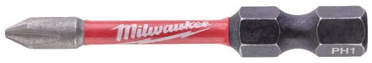 Milwaukee PZ1 50 mm Skruebiter med Futteral, 2-pakning - Shock Zone Teknologi
