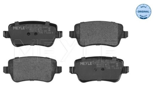 Bremseklosser MEYLE 025 243 4817