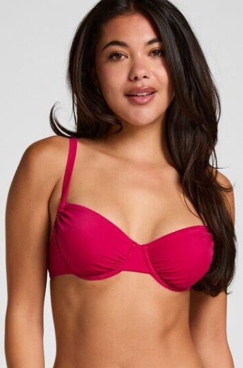 Hunkemöller Bardolino Polstret Bikinitop med Bøyle Rosa
