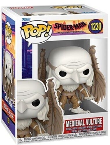SpiderMan Across The Spider Verse Medieval Vulture SpiderMan Across The Spider Verse Medieval Vulture
