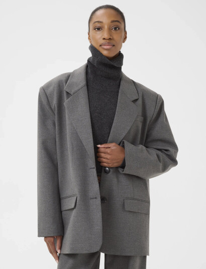 Gestuz Gzpaula Oz Blazer Noos - Grey - 40