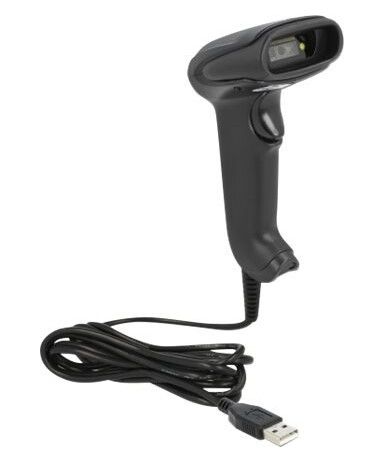 Delock Strekkodeskanner Håndholdt 30 Skann/Sek Dekodet Usb Delock Strekkodeskanner Håndholdt 30 Skann/Sek Dekodet Usb
