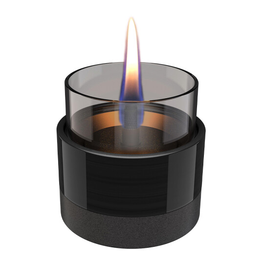 Tenderflame Rosie lykt 0,15L svart/smoke