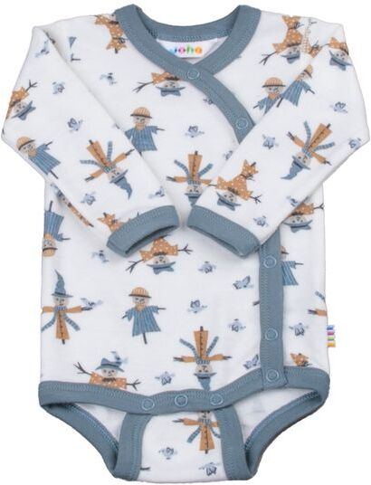 Joha Scarecrow Body Fold-Over I Ull/bambus Off White/ Blue Joha Scarecrow Body Fold-Over I Ull/bambus Off White/ Blue