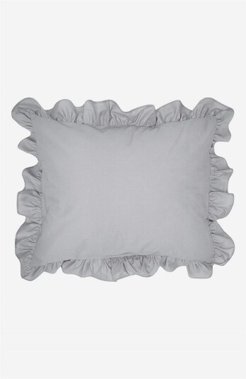Putetrekk med volang 50x60 cm Økologisk bomull 2-pack