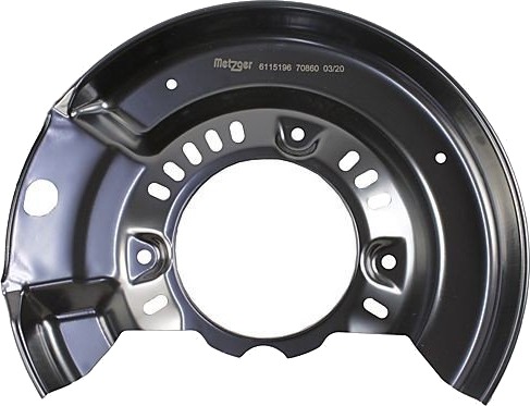 Bremseskjold METZGER 6115196 Bremseskjold METZGER 6115196