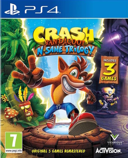 Crash Bandicoot N.Sane Trilogy 2.0 (PS4) Crash Bandicoot N.Sane Trilogy 2.0 (PS4)